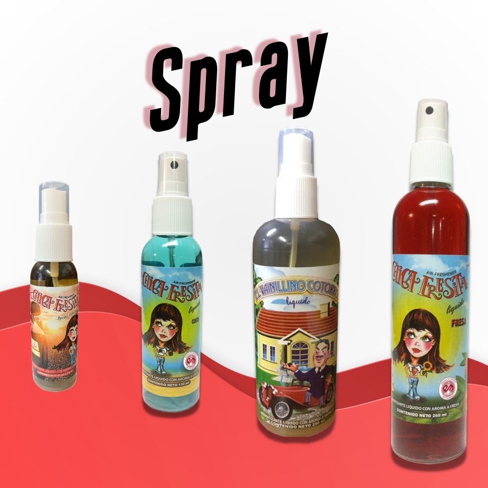Chica Fresita Linea Spray